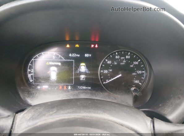 3N1CP5CV1NL503398 2022 NISSAN KICKS Gray Widok tylnych siedzeń