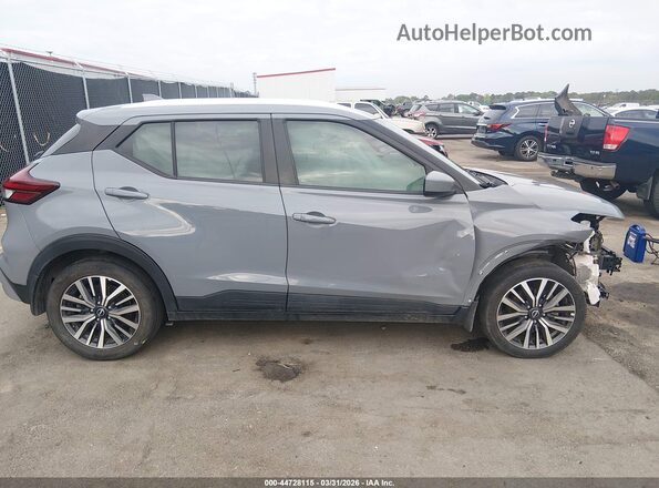 3N1CP5CV1NL503398 2022 NISSAN KICKS Gray Widok wnętrza z tyłu