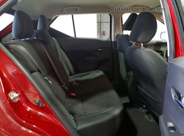 3N1CP5CV2ML469650 2021 NISSAN KICKS Red Rear seats view