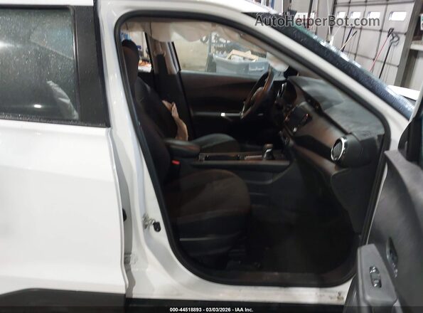3N1CP5CV2ML480857 2021 NISSAN KICKS White Вид салону спереду