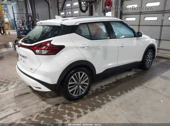 3N1CP5CV2ML480857 2021 NISSAN KICKS White Задня права чверть