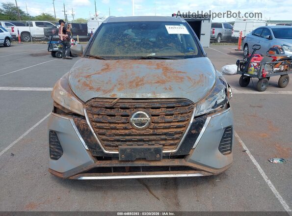 3N1CP5CV2ML489316 2021 NISSAN KICKS Blue Widok zestawu wskaźników