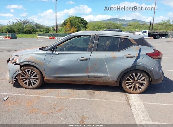 3N1CP5CV2ML489316 2021 NISSAN KICKS Blue Widok wnętrza 360 stopni