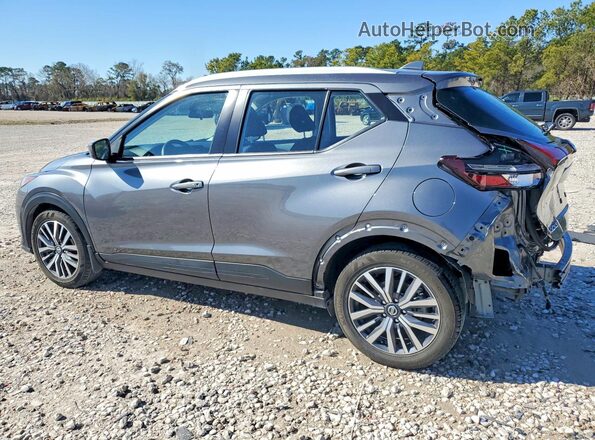 3N1CP5CV2ML541785 2021 NISSAN KICKS Gray Задня ліва чверть