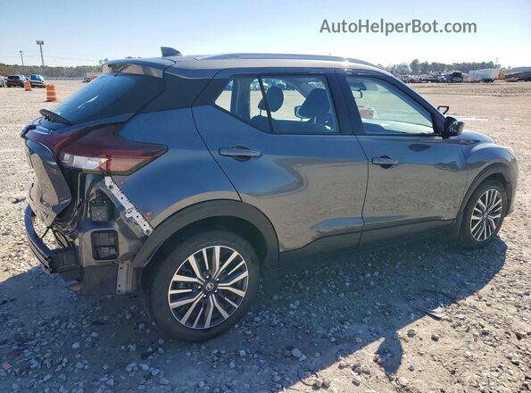 3N1CP5CV2ML541785 2021 NISSAN KICKS Gray Задня права чверть