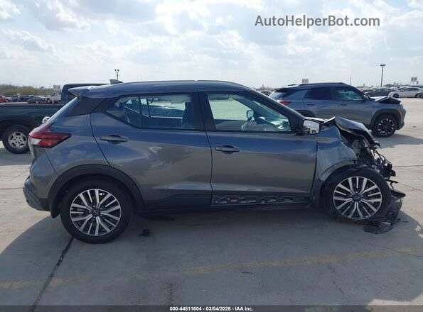 3N1CP5CV2NL477863 2022 NISSAN KICKS Gray Vista interior de 360 grados