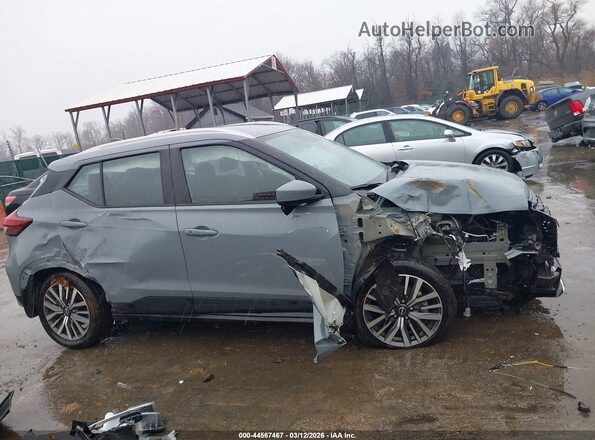 3N1CP5CV4PL570354 2023 NISSAN KICKS Gray სალონის 360-გრადუსიანი ხედი