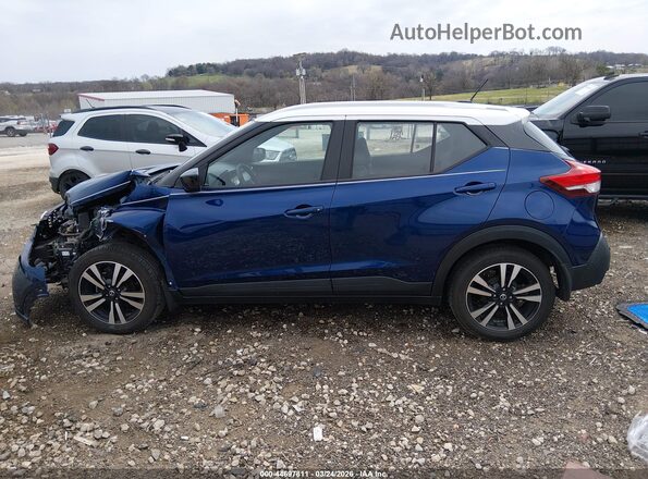 3N1CP5CV5LL499160 2020 NISSAN KICKS Blue 