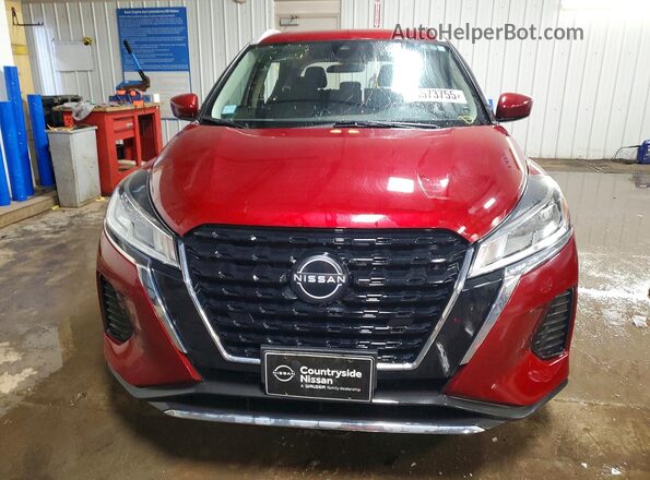 3N1CP5CV5NL487884 2022 NISSAN KICKS Red 