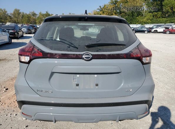 3N1CP5CV5RL472730 2024 NISSAN KICKS Silver Вид ззаду