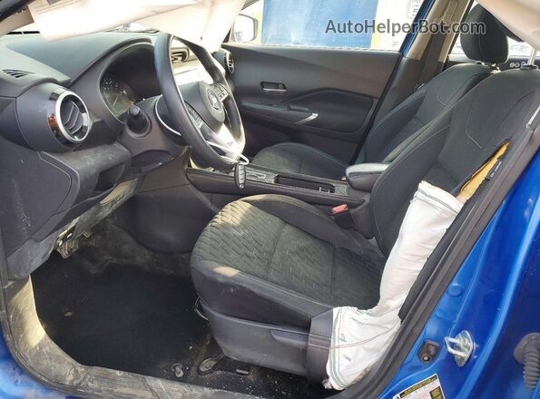 3N1CP5CV6ML504108 2021 NISSAN KICKS Blue Vista interior delantera