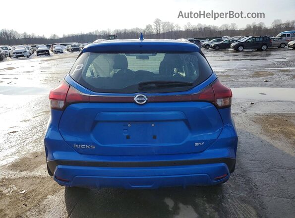 3N1CP5CV6ML504108 2021 NISSAN KICKS Blue Vista trasera