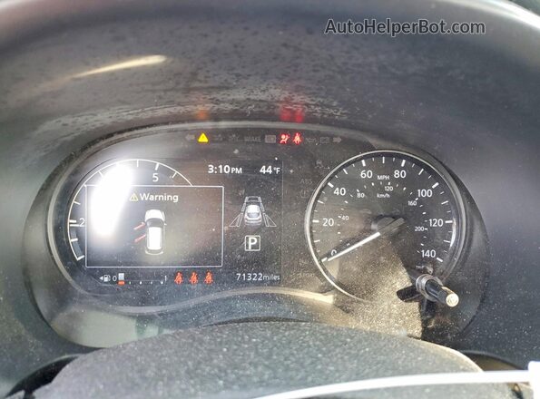 3N1CP5CV6ML504108 2021 NISSAN KICKS Blue Vista del cuadro de instrumentos