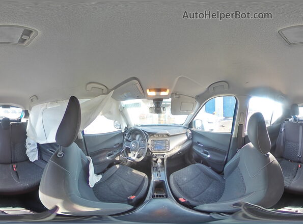 3N1CP5CV6ML504108 2021 NISSAN KICKS Blue Vista interior de 360 grados