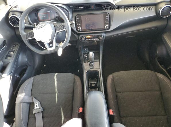 3N1CP5CV6ML533172 2021 NISSAN KICKS Black Dashboard view