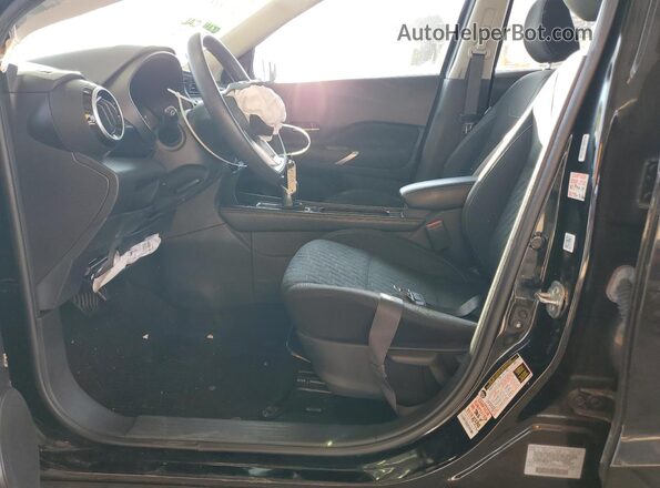 3N1CP5CV6ML533172 2021 NISSAN KICKS Black Front interior view