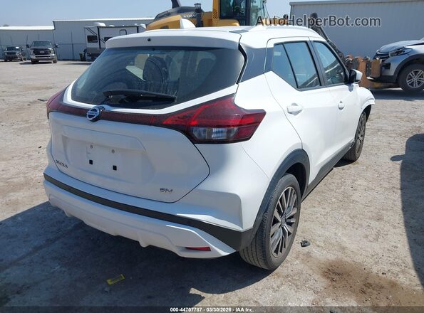 3N1CP5CV7ML466341 2021 NISSAN KICKS White Задня права чверть