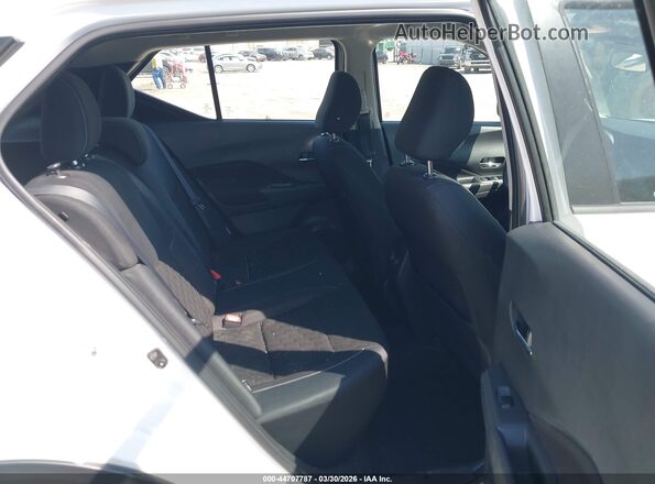 3N1CP5CV7ML466341 2021 NISSAN KICKS White Вид наклейки з VIN-кодом