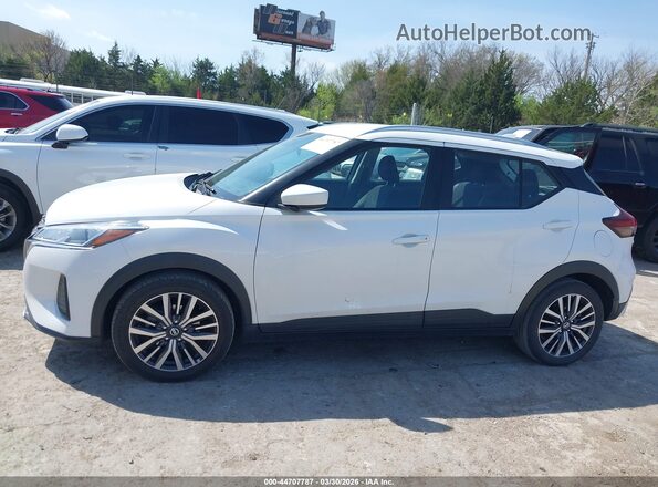 3N1CP5CV7ML466341 2021 NISSAN KICKS White Панорамний вид салону 360°