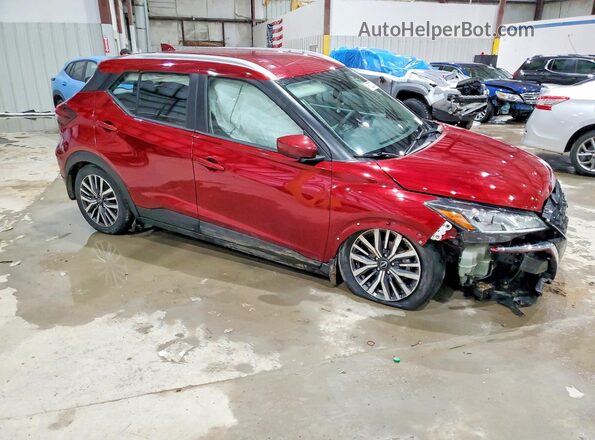 3N1CP5CV7PL572311 2023 NISSAN KICKS Red Delantero derecho