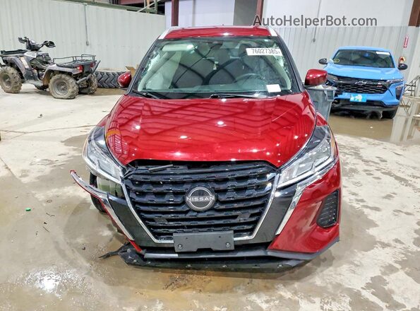 3N1CP5CV7PL572311 2023 NISSAN KICKS Red Vista frontal