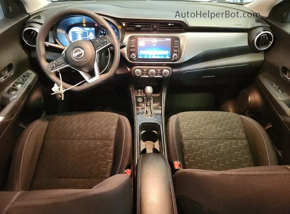 3N1CP5CV8PL514126 2023 NISSAN KICKS Gray Dashboard view