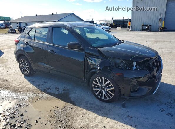 3N1CP5CV9ML475235 2021 NISSAN KICKS Black Передня права чверть