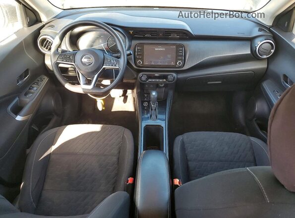 3N1CP5CV9ML475235 2021 NISSAN KICKS Black Вид панелі приладів