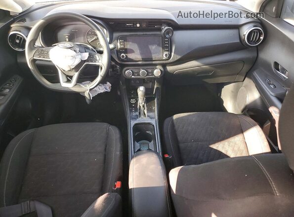 3N1CP5CV9PL570334 2023 NISSAN KICKS Gray Dashboard view