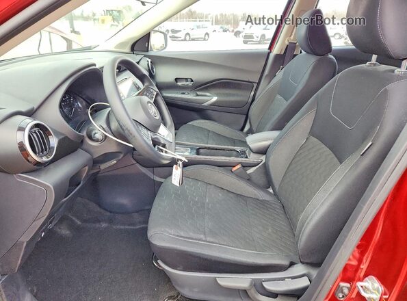 3N1CP5CV9RL547140 2024 NISSAN KICKS Red Front interior view
