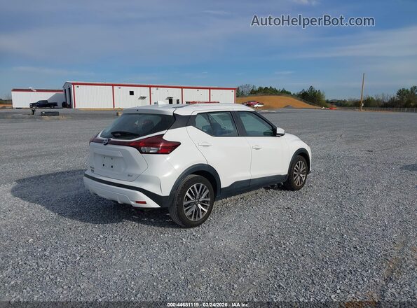 3N1CP5CVXML500658 2021 NISSAN KICKS White Trasero derecho