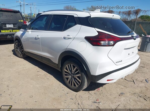 3N1CP5CVXNL487735 2022 NISSAN KICKS Белый Задняя левая четверть