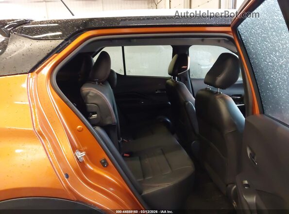 3N1CP5DV0LL525873 2020 NISSAN KICKS Orange VIN sticker view