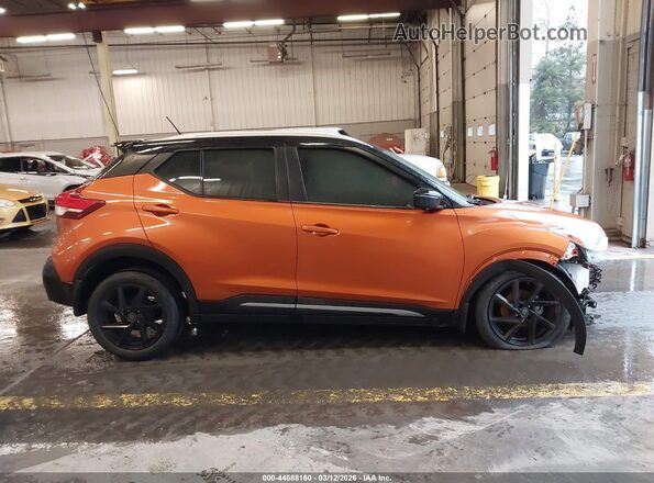 3N1CP5DV0LL525873 2020 NISSAN KICKS Orange 360 interior view