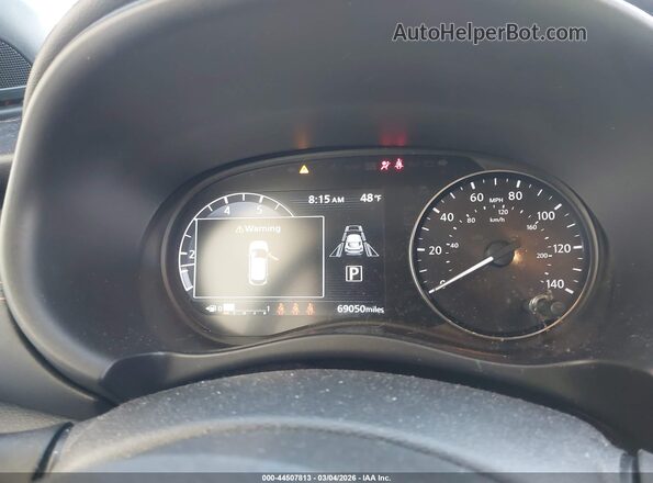 3N1CP5DV1ML465751 2021 NISSAN KICKS Бордовый Вид задних сидений