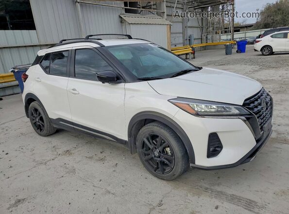 3N1CP5DV1ML508453 2021 NISSAN KICKS White Front right