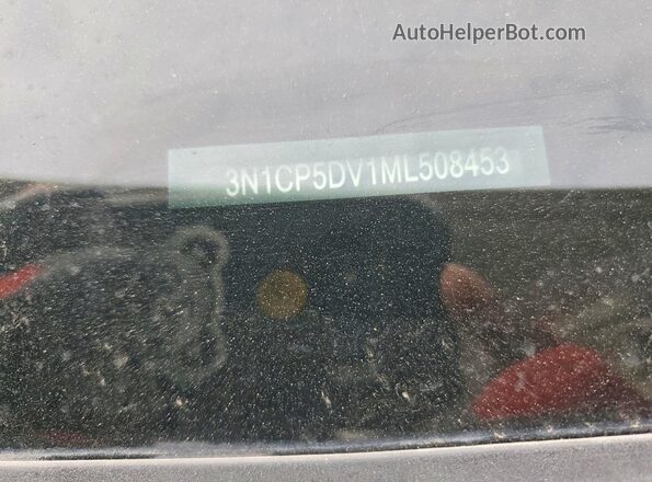 3N1CP5DV1ML508453 2021 NISSAN KICKS White Engine compartment view