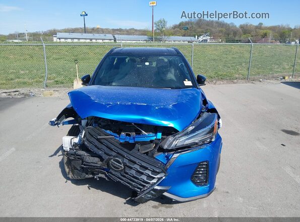 3N1CP5DV1ML563677 2021 NISSAN KICKS Blue Vista del cuadro de instrumentos