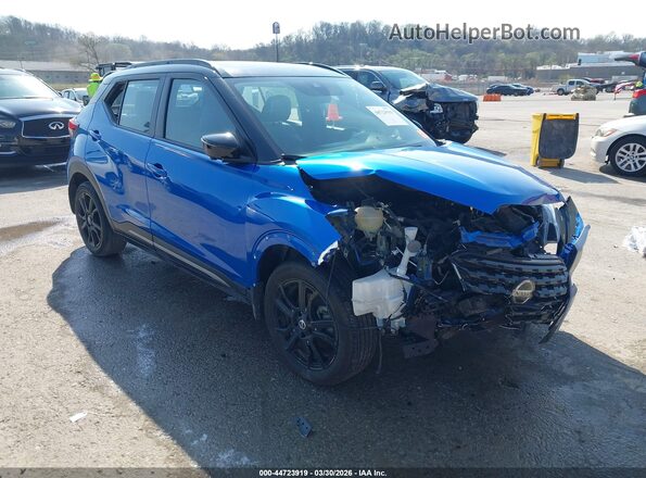 3N1CP5DV1ML563677 2021 NISSAN KICKS Blue 