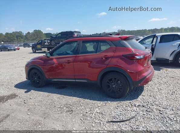 3N1CP5DV2RL554851 2024 NISSAN KICKS Red სალონის 360-გრადუსიანი ხედი