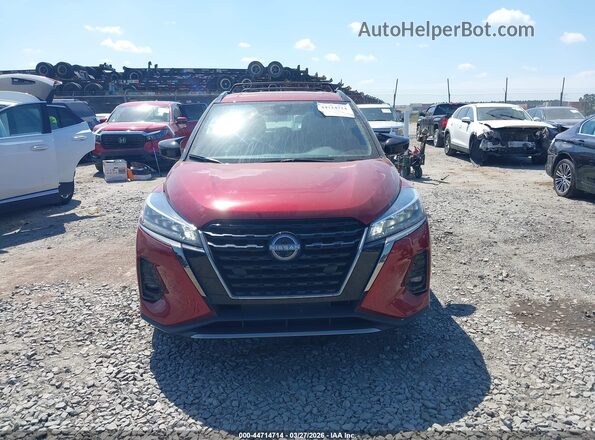 3N1CP5DV2RL554851 2024 NISSAN KICKS Red ხელსაწყოთა პანელის ხედი