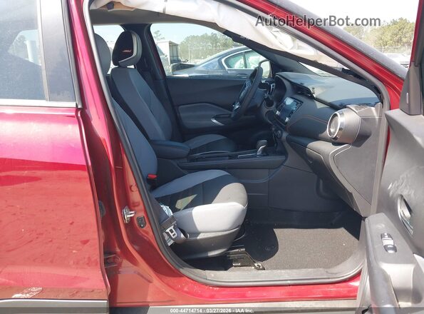 3N1CP5DV2RL554851 2024 NISSAN KICKS Red წინა სალონის ხედი