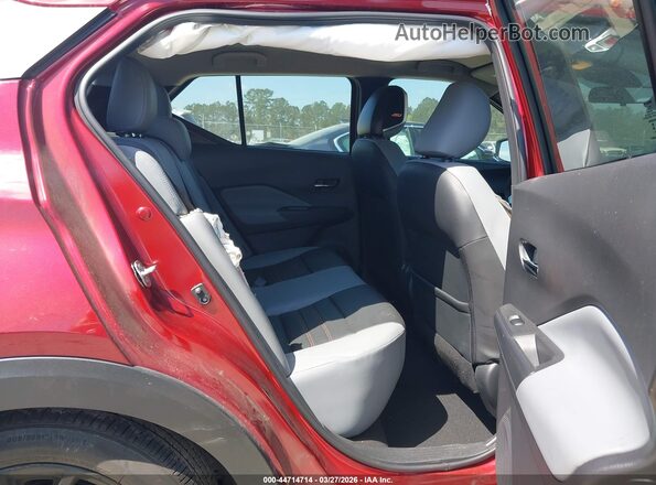 3N1CP5DV2RL554851 2024 NISSAN KICKS Red VIN კოდის სტიკერის ხედი