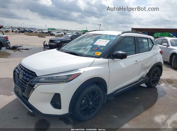 3N1CP5DV3ML515811 2021 NISSAN KICKS White Передня ліва чверть