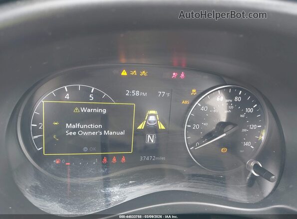3N1CP5DV3ML515811 2021 NISSAN KICKS White Вид задніх сидінь