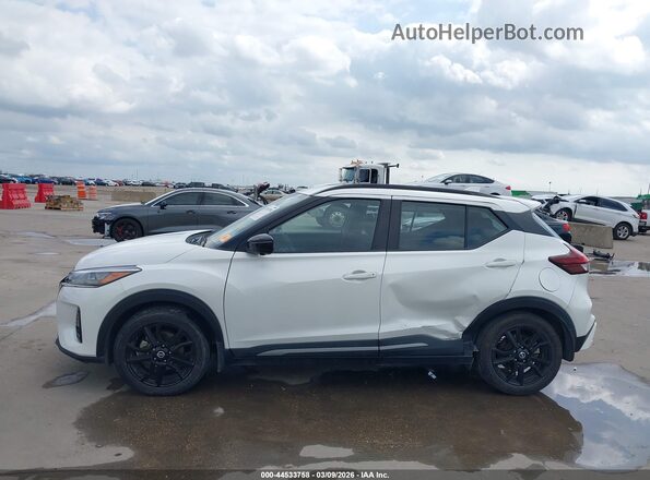 3N1CP5DV3ML515811 2021 NISSAN KICKS White Панорамний вид салону 360°