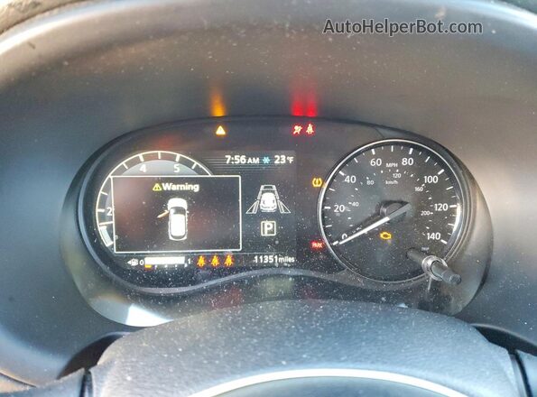3N1CP5DV3PL547677 2023 NISSAN KICKS Серый Вид щитка приборов