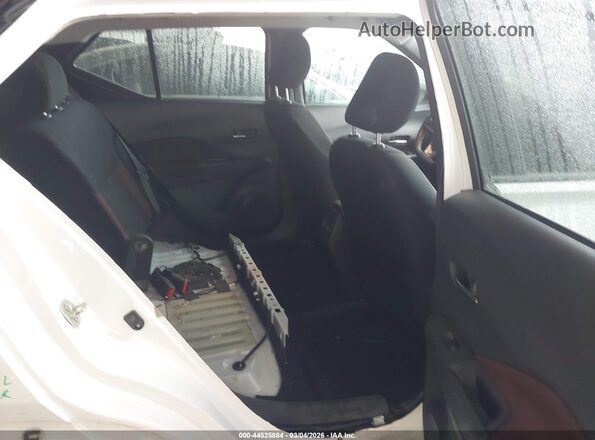 3N1CP5DV4ML488618 2021 NISSAN KICKS White VIN კოდის სტიკერის ხედი