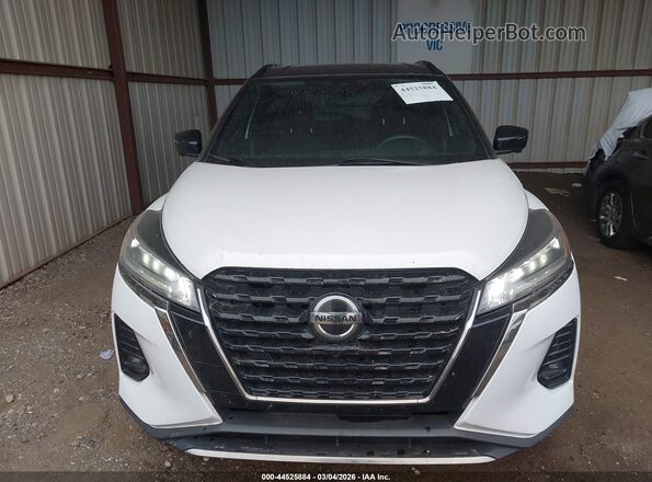 3N1CP5DV4ML488618 2021 NISSAN KICKS White უკანა სალონის ხედი