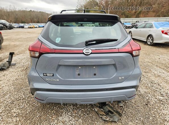 3N1CP5DV6ML509792 2021 NISSAN KICKS Gray Вид ззаду